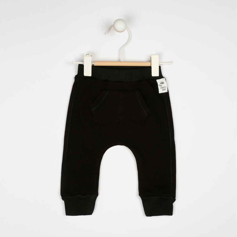 Baby Fou Basso Black Sweatpantolon 6 9 Ay Hipicon