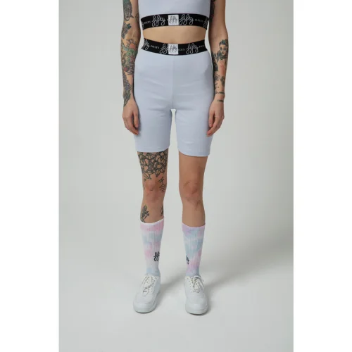 Fifty Pieces - Ribbed Biker Shorts