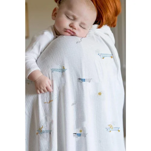 Bebek ve Herşey - Four Seasons Doggies / Picky Baby Single Organic Muslin