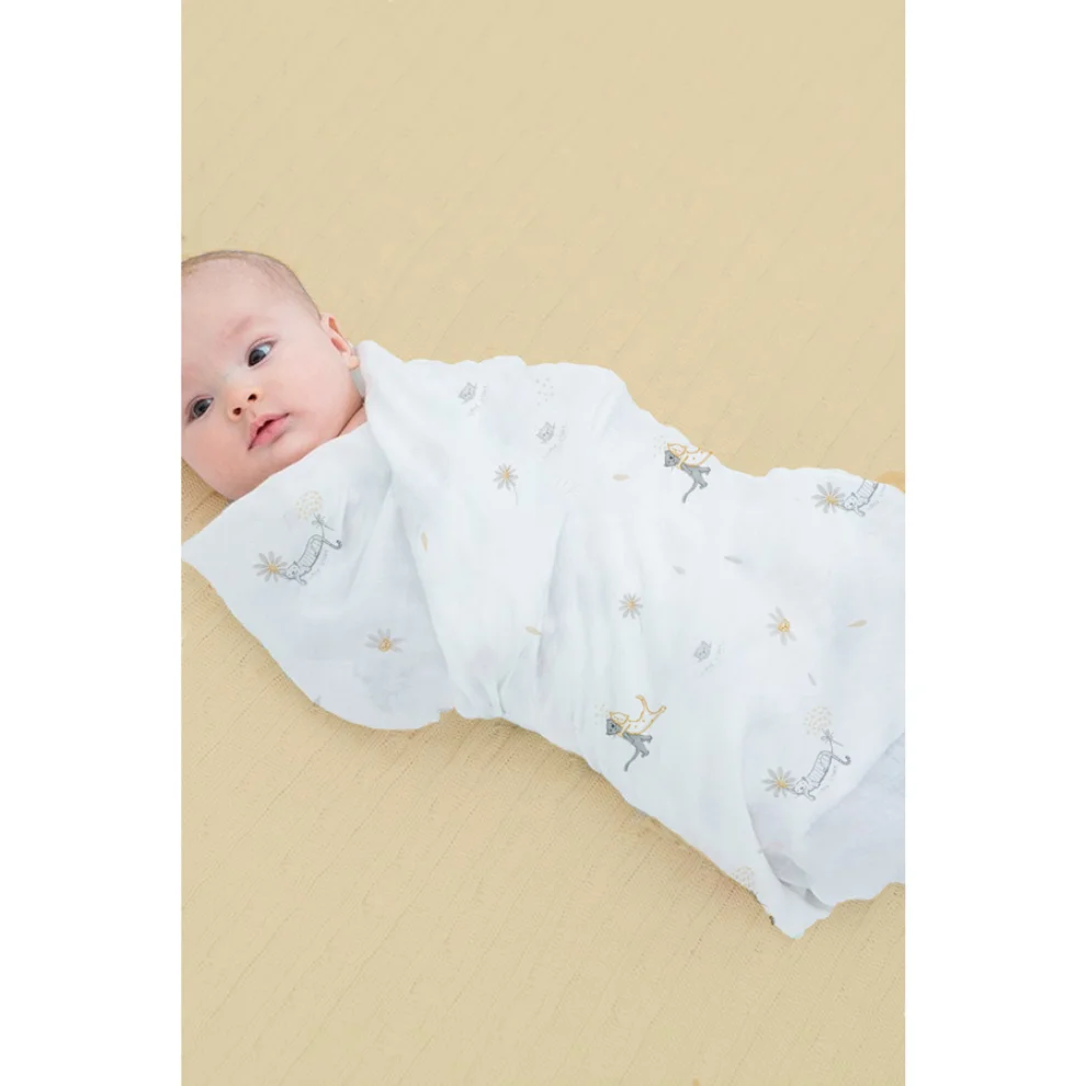 Bebek ve Herşey - Love Story / Picky Baby Single Organic Muslin