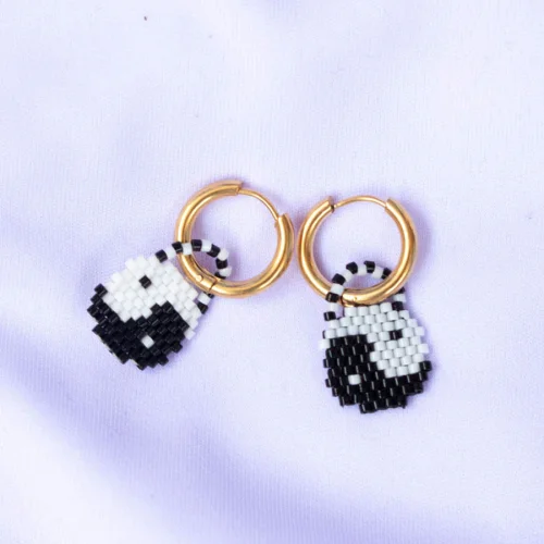 Pemy Store - Yin Yang Charm Earrings