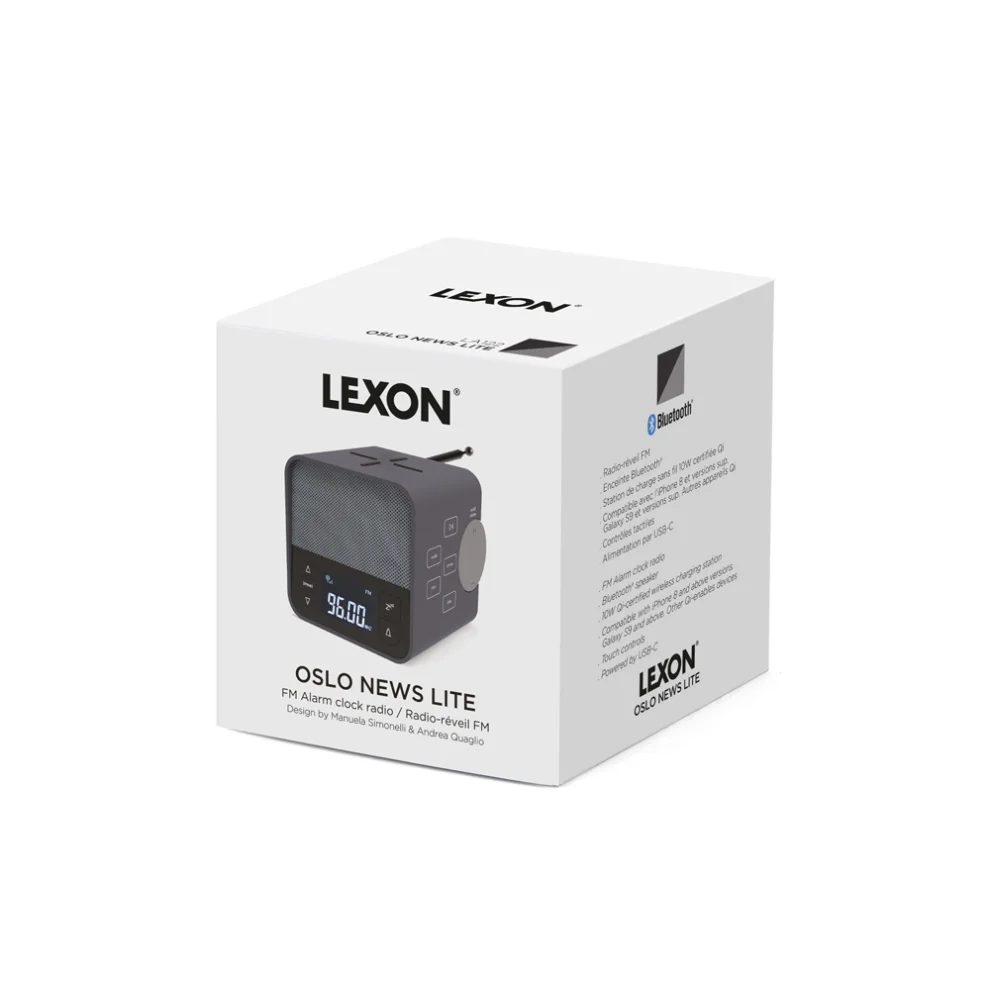 Lexon - Oslo News Lite Bluetooth Speaker Radio