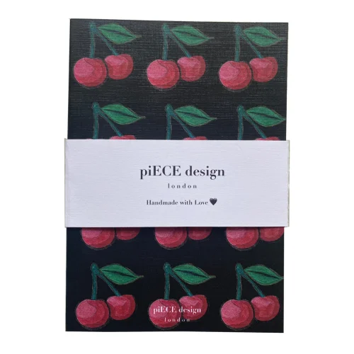 Piece Design London - Juicy Cherries Notebook