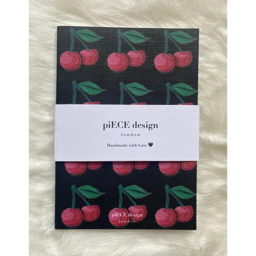 Piece Design London - Juicy Cherries Notebook