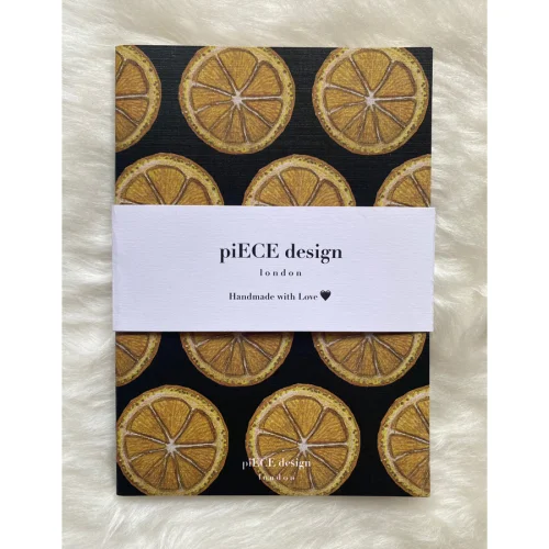 Piece Design London - Slice of Orange Notebook