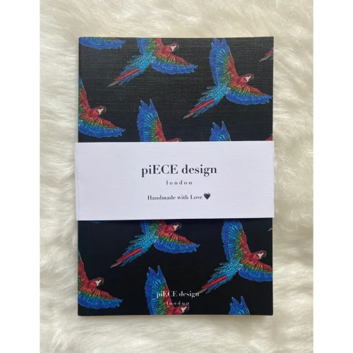 Piece Design London - Vivid Parrots Notebook