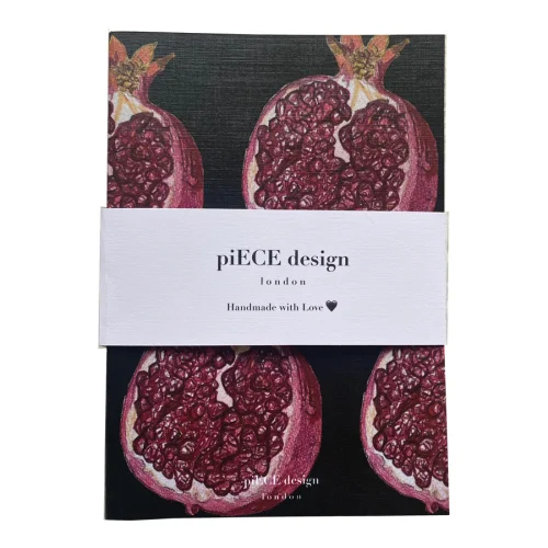 Piece Design London - Pomegranate Notebook