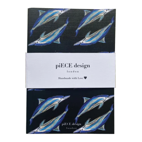 Piece Design London - Happy Dolphins Notebook