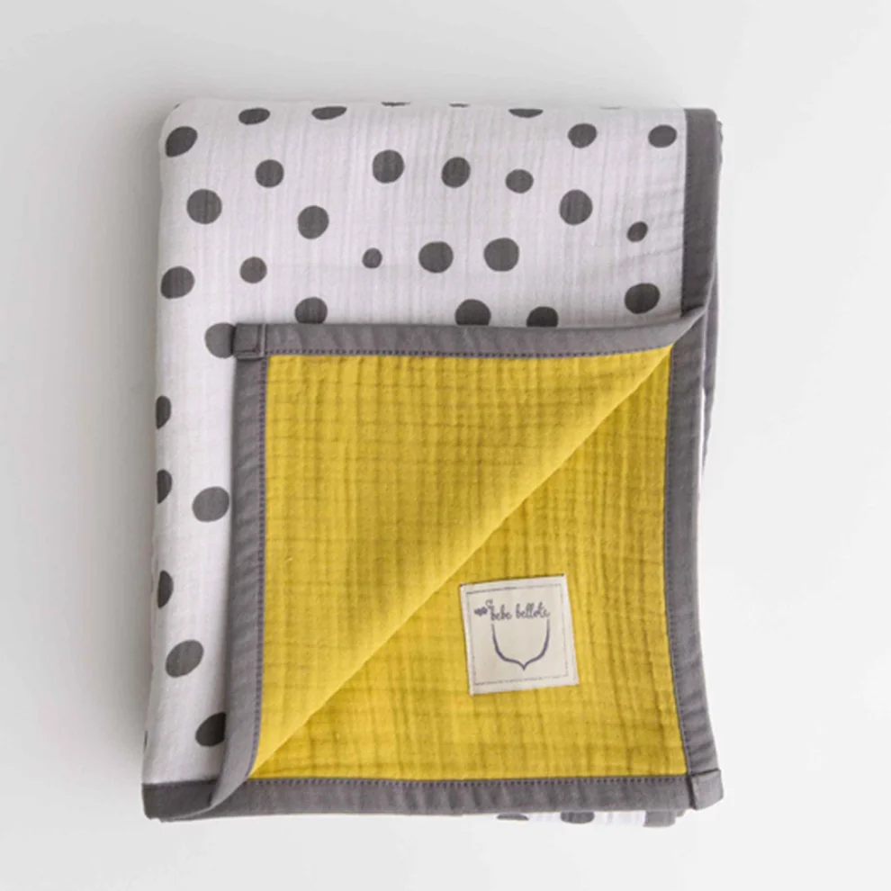 Bebe Bellota - Dots 6 Layer Organic Baby Muslin Quilt