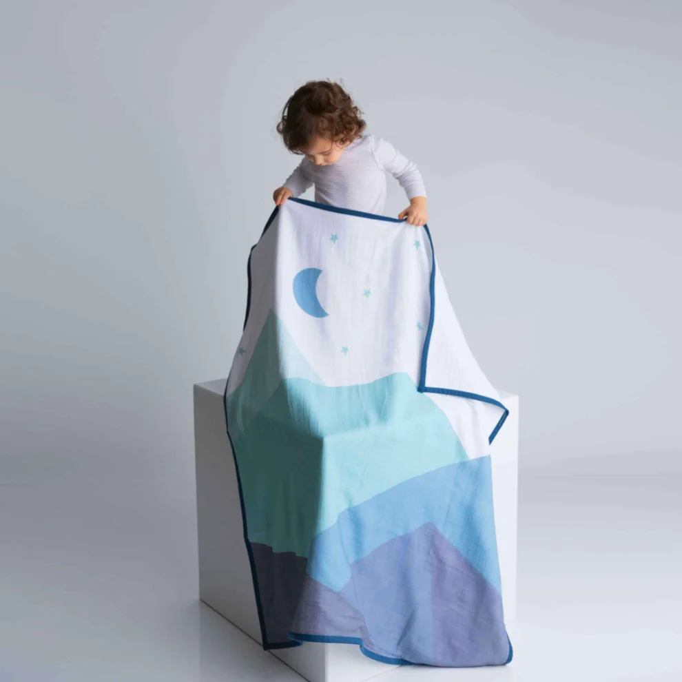 Bebe Bellota - Goodnight 6 Layer Organic Baby Muslin Quilt