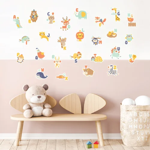 Jüppo - My First Alphabet English Wall Sticker