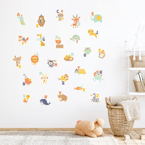 Jüppo - My First Alphabet English Wall Sticker