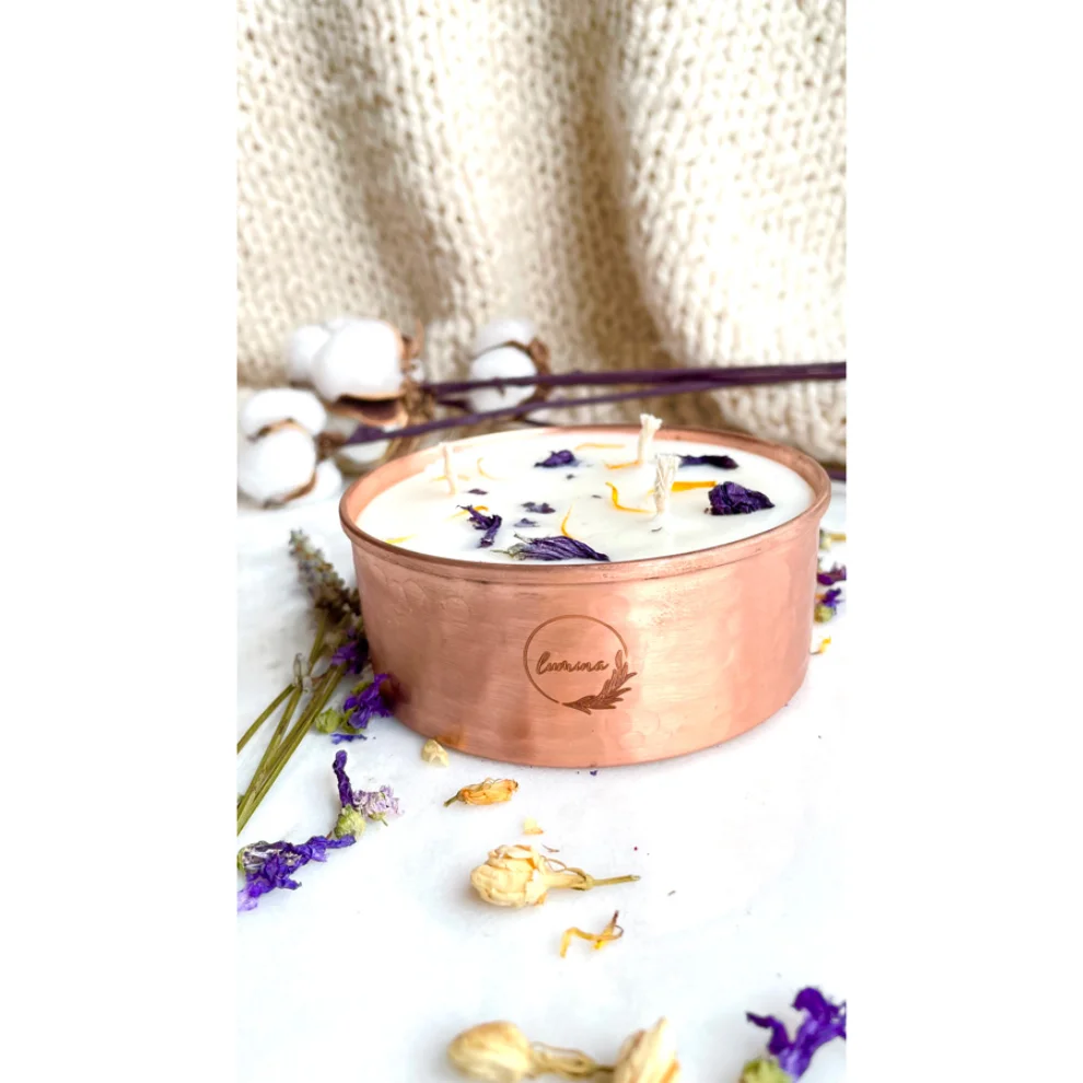 Lumina Candles - Lumina Pomegranate Scented Soy Candle