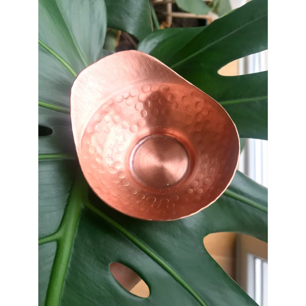 Lumina Candles - Lumina Copper Candle Holder with Handle