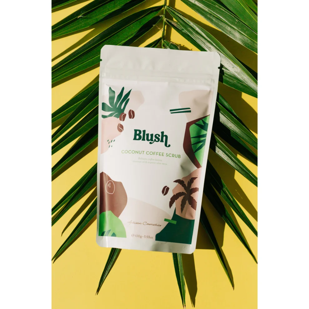 Blush Skin Care - Coconut Coffee Body Scrub Peeling