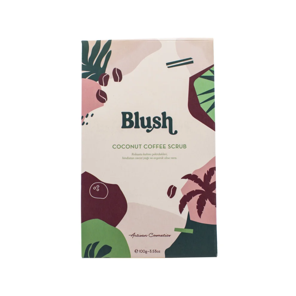 Blush Skin Care - Hindistan Cevizi Kahve Vücut Ovması