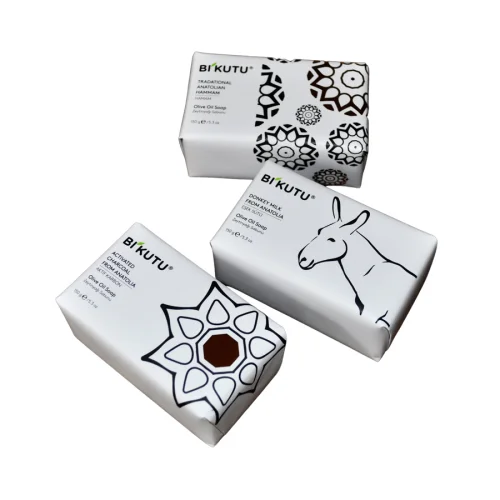 BiKutu - Natural Soap With Olive Oil 5 Box + Evil Eye Bead Magnet