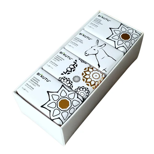 BiKutu - Natural Soap with Olive Oil 8 Boxes