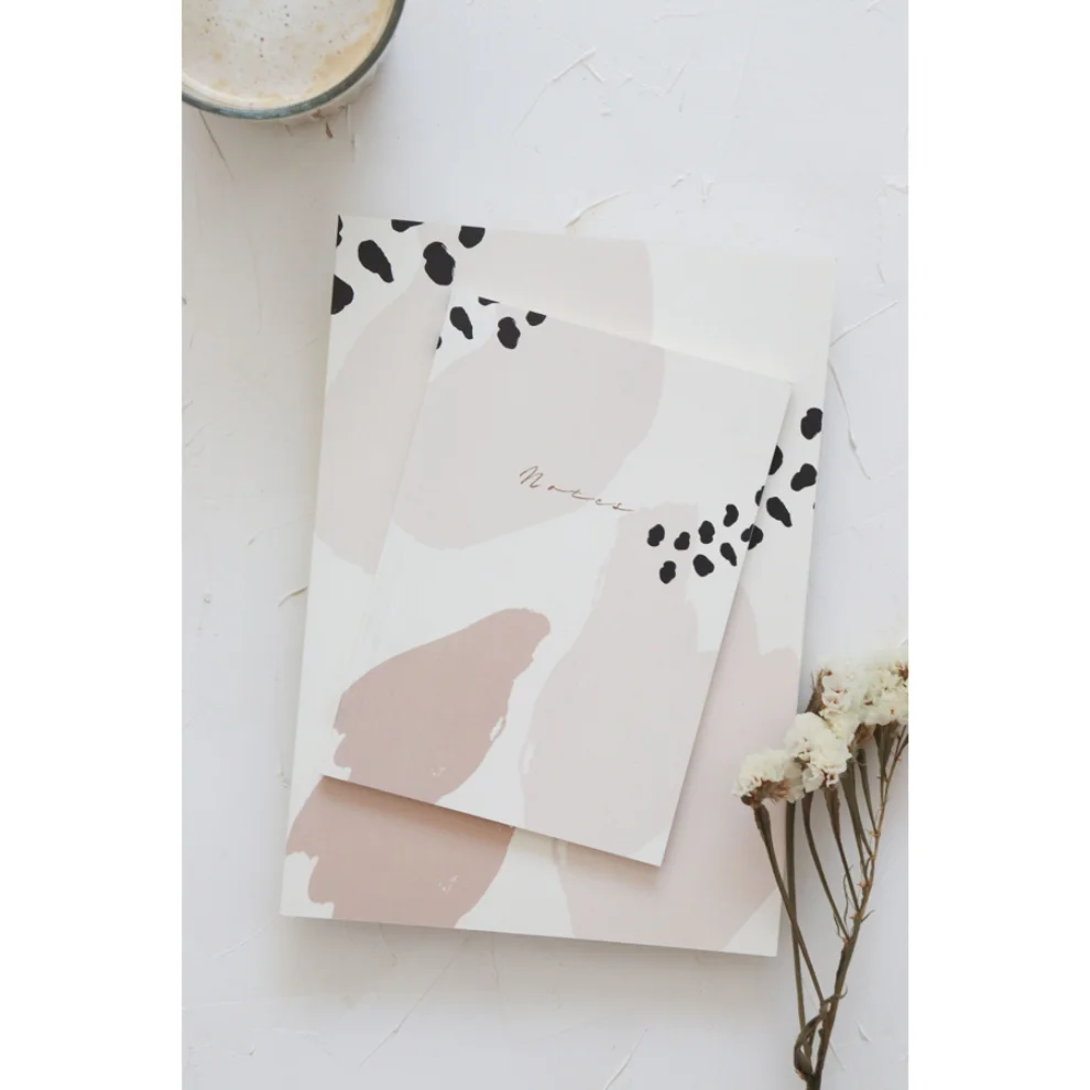 Atelier I 2n - Nature-Soft-Terrazzo Set of 6 Notebook