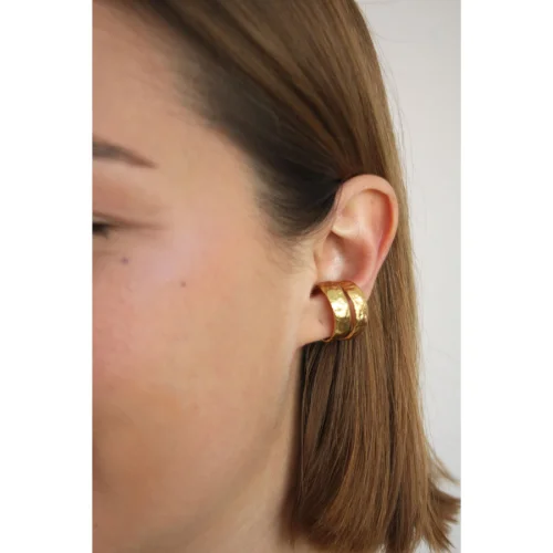 10dita - Bond Ring And Earcuff Earrings