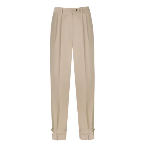 Beamy - Ksanti Cuff Detailed High Waisted Pants