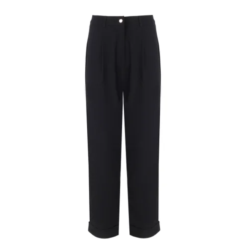 Beamy - Panna Pleated Turn-off Cuff Pants