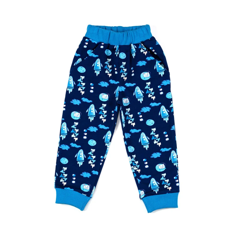 Berkiddo - Space Patterned Sweatpants