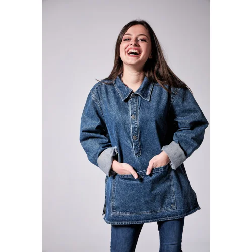 Wabi Denim - Rıku Unisex Gömlek Ceket