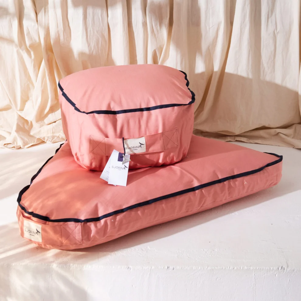 Sjorinn Istanbul - Lykke Meditation Cushions Set - Triangle Top & Triangle Bottom