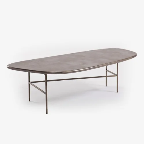 Estetik Decor - Trıat Leather Coffee Table