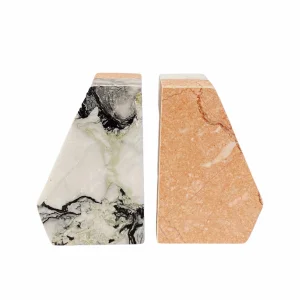 PY Marble 2 Pieces Bookend 03-1