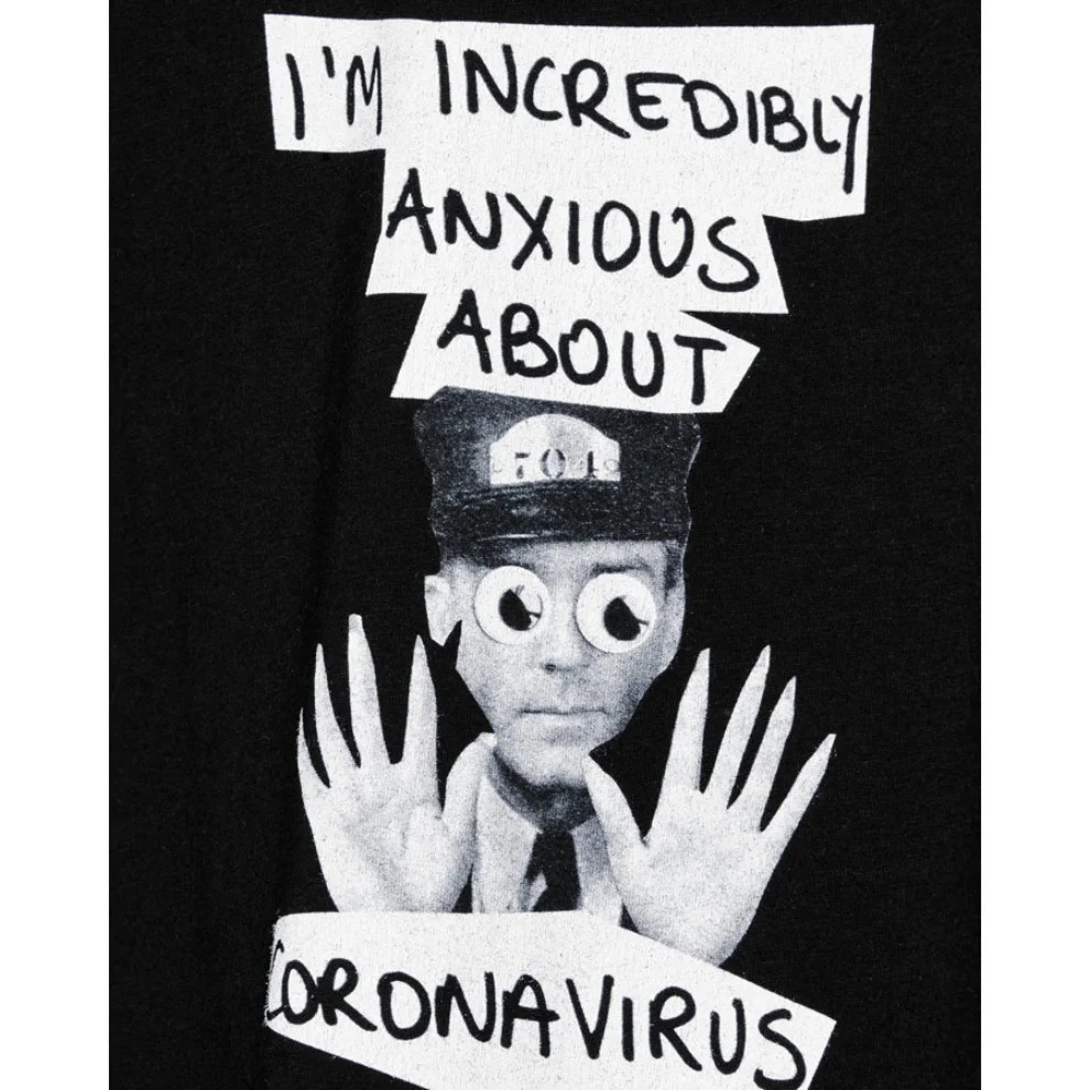 Assemblage Studios - Inceridbly Anxious About Corona Virus Unisex Tişört