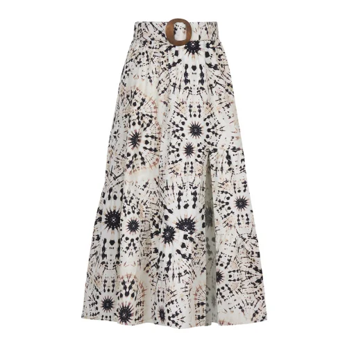 Hip + Happen - Vanessa cotton fabric maxi skirt