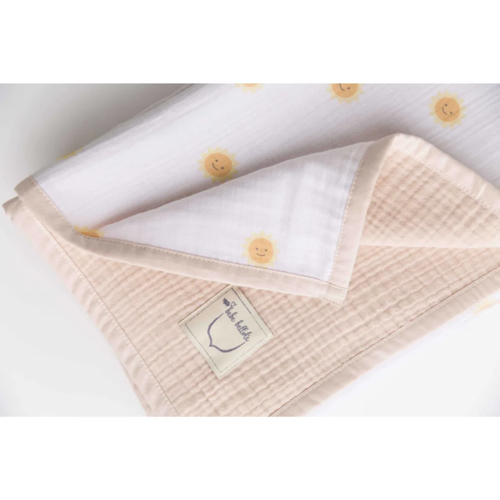 Bebe Bellota - Sun - 6 Layer Organic Baby Muslın Quilt