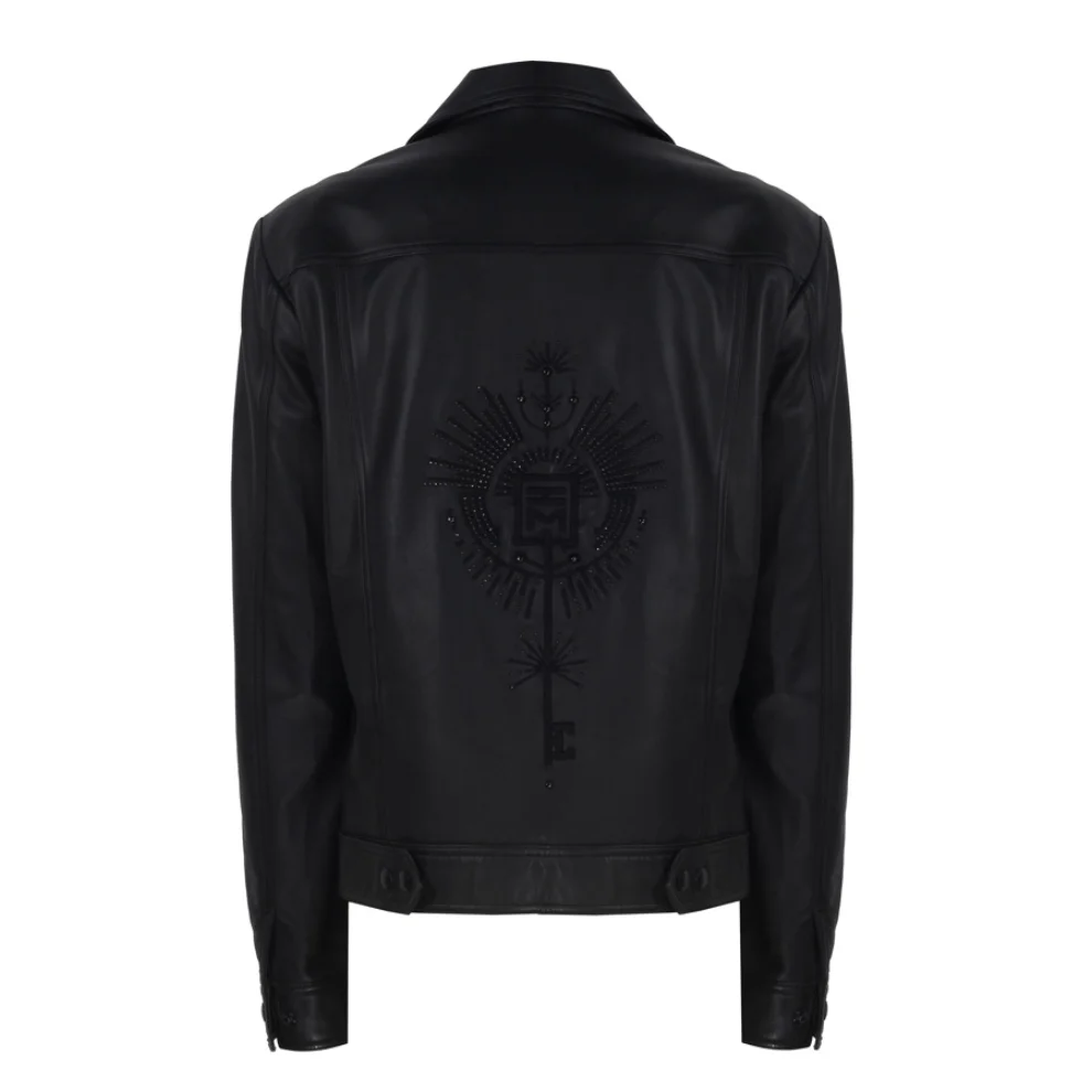 Haze of Monk - Erkek Enso All - Black Trucker Jacket