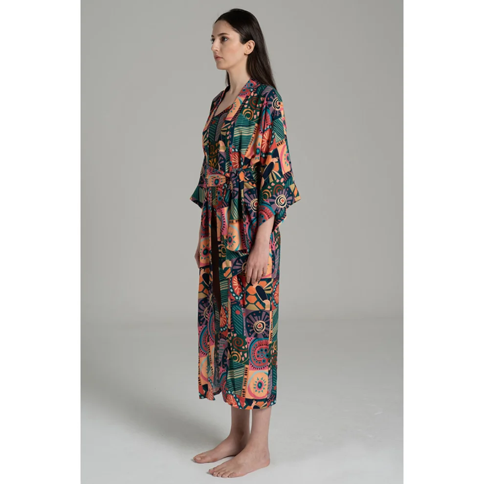 Niyazi Erdoğan - Printed Kimono - I