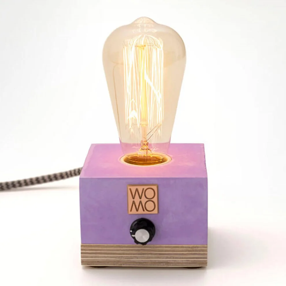 Womodesign - Concrete Table Lamp With Dimmer - II