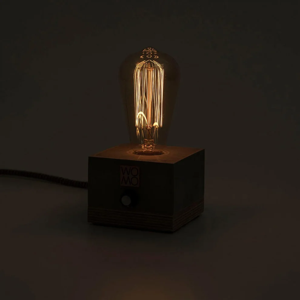 Womodesign - Concrete Table Lamp With Dimmer - II