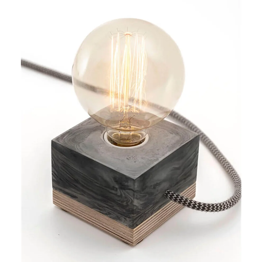 Womodesign - Concrete Table Lamp With Dimmer - V