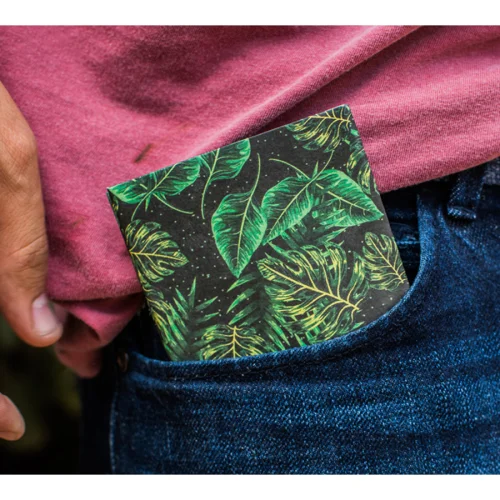 Paperwallet - Slim Wallet - Leaves