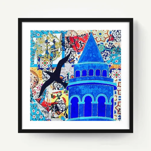 Lovinart - Galata By Evren Sezgin Print, Turkey