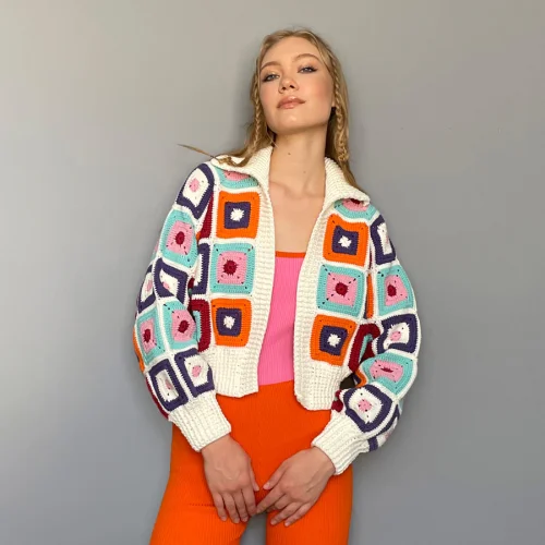 All We Knit - Klimt Bomber V - I