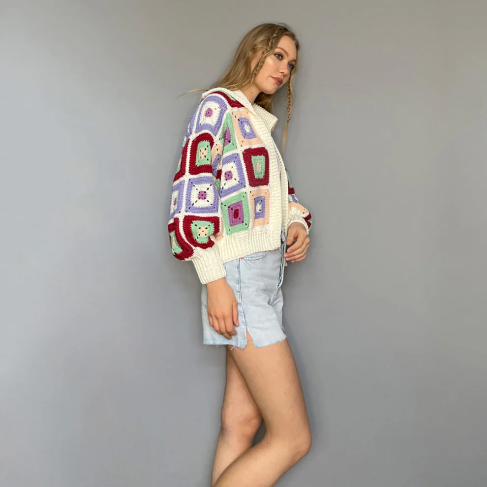 All We Knit - Klimt Bomber VII