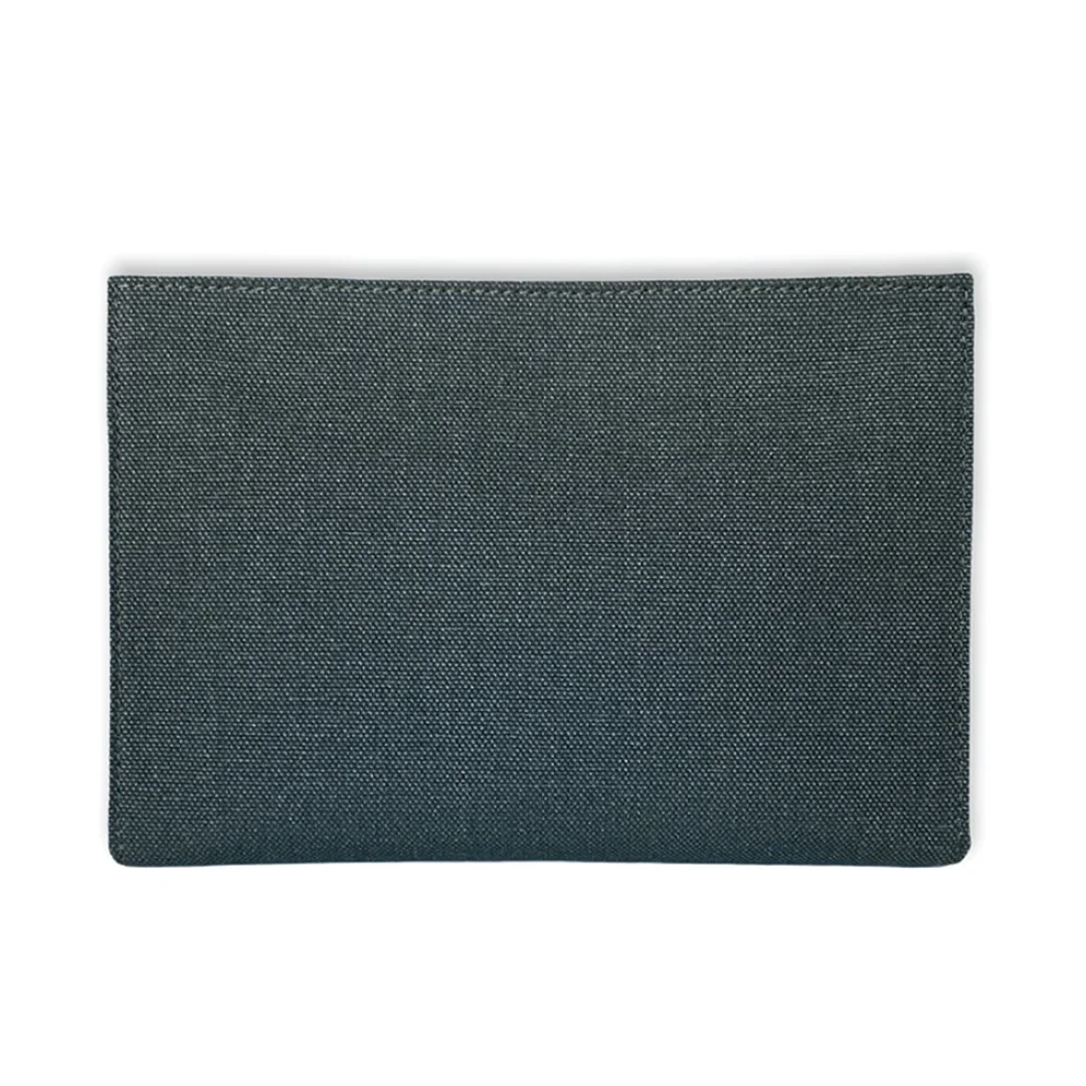 Aika Concept - Deep Sea Green Canvas Clutch