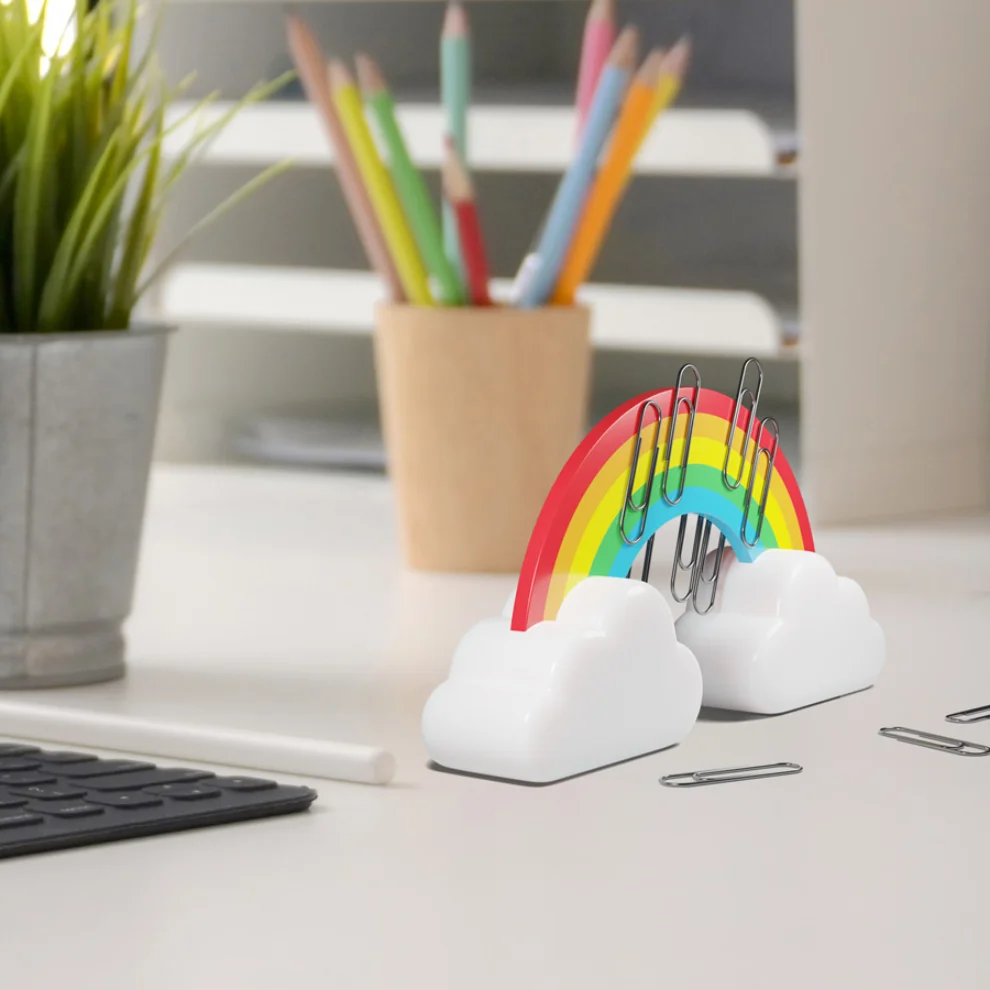 Mustard - Mustard Rainbow Paper Clip Holder