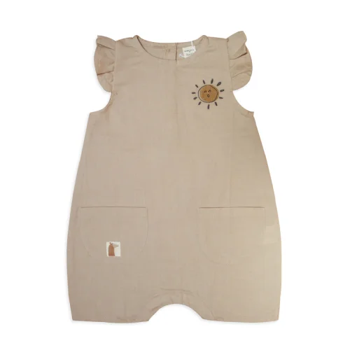 Auntie Me - Baby Porcini Sun Short Jumpsuit