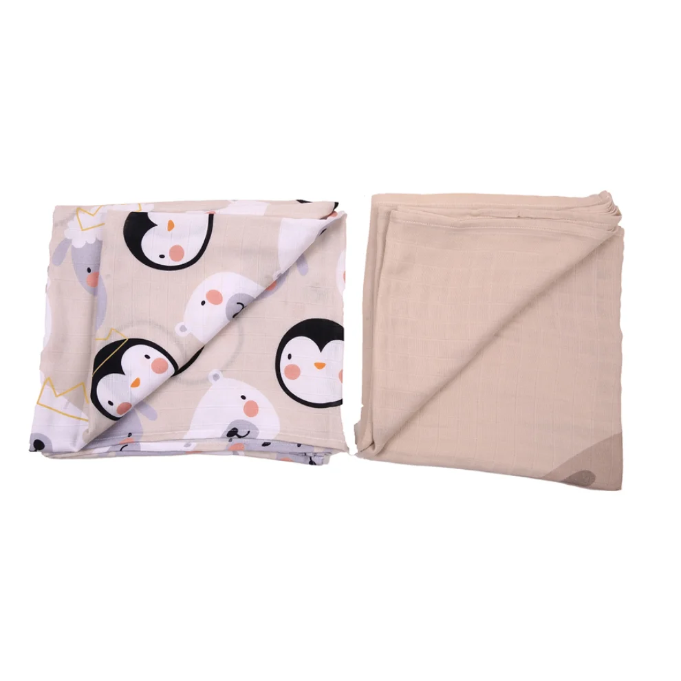 Miespiga - Lamb Muslin Cover Set of 2