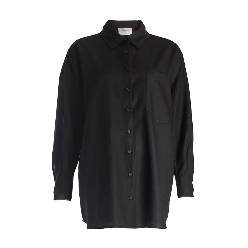 Equpe Studio - Oversized Linen Shirt