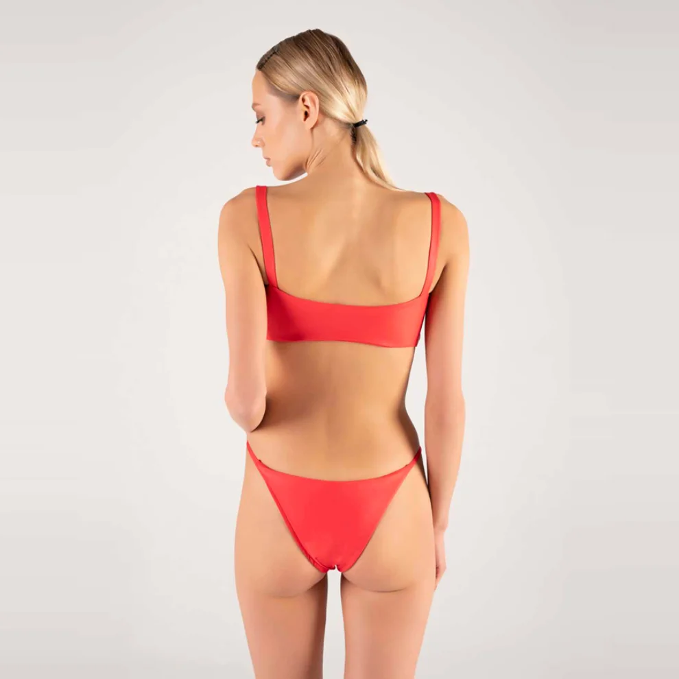 Shikoo Swimwear - Strapless Adjusting Strap Eyelet Bikini