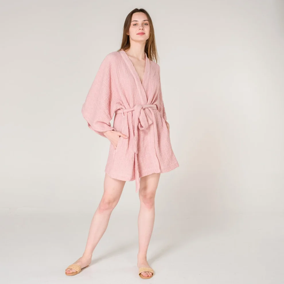 Miespiga - Aphrodite Soft Crepe Muslin Beach Kimono